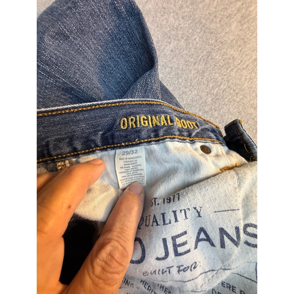 American Eagle Original Bootcut Jeans Women's Y2K Size 29x32 Medium Wash - Picture 6 of 12